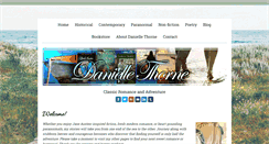 Desktop Screenshot of daniellethorne.com